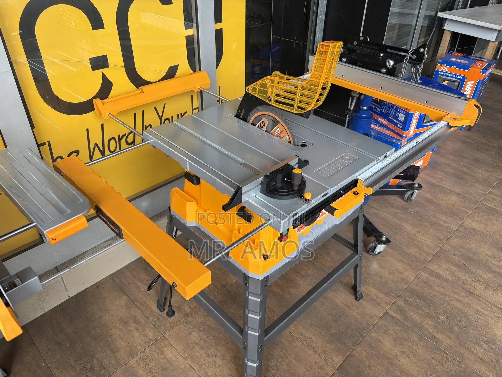 2600 Watts 10" Industrial Table Saw With Table Extension - Ts26005