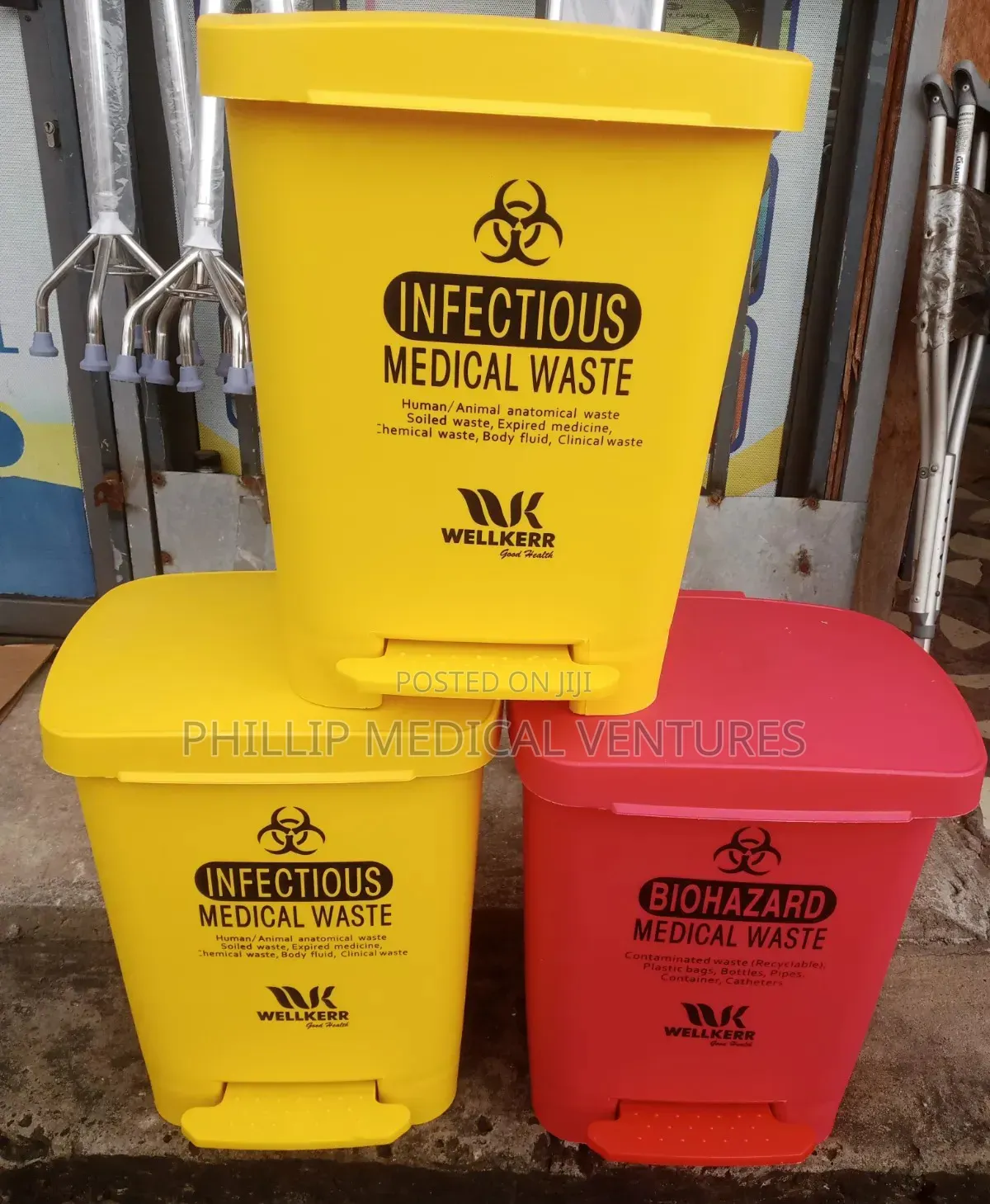 Infectious Medical Waste Bin