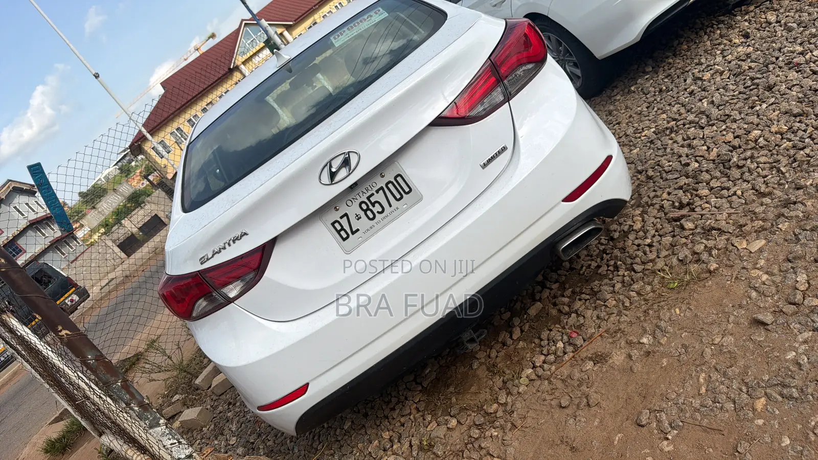Hyundai Elantra Limited 4dr Sedan (1.8L 4cyl 6A) 2014 White