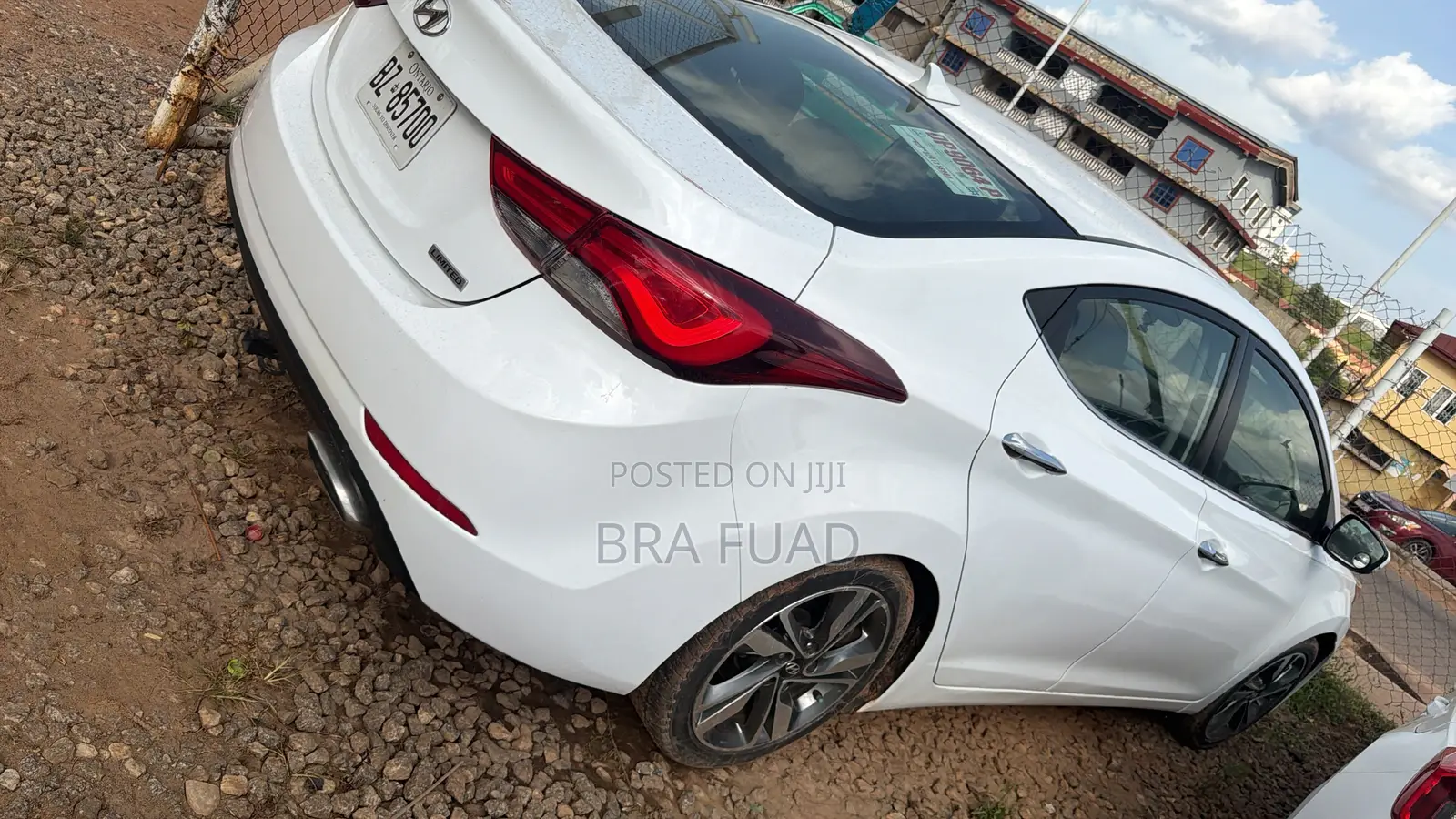 Hyundai Elantra Limited 4dr Sedan (1.8L 4cyl 6A) 2014 White