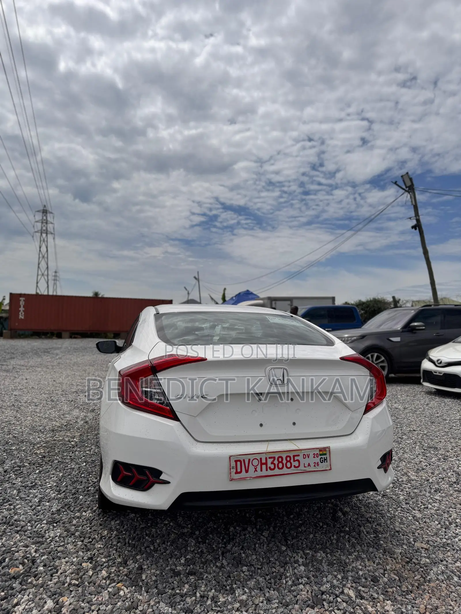 Honda Civic LX 4dr Sedan (2.0L 4cyl) 2016 White