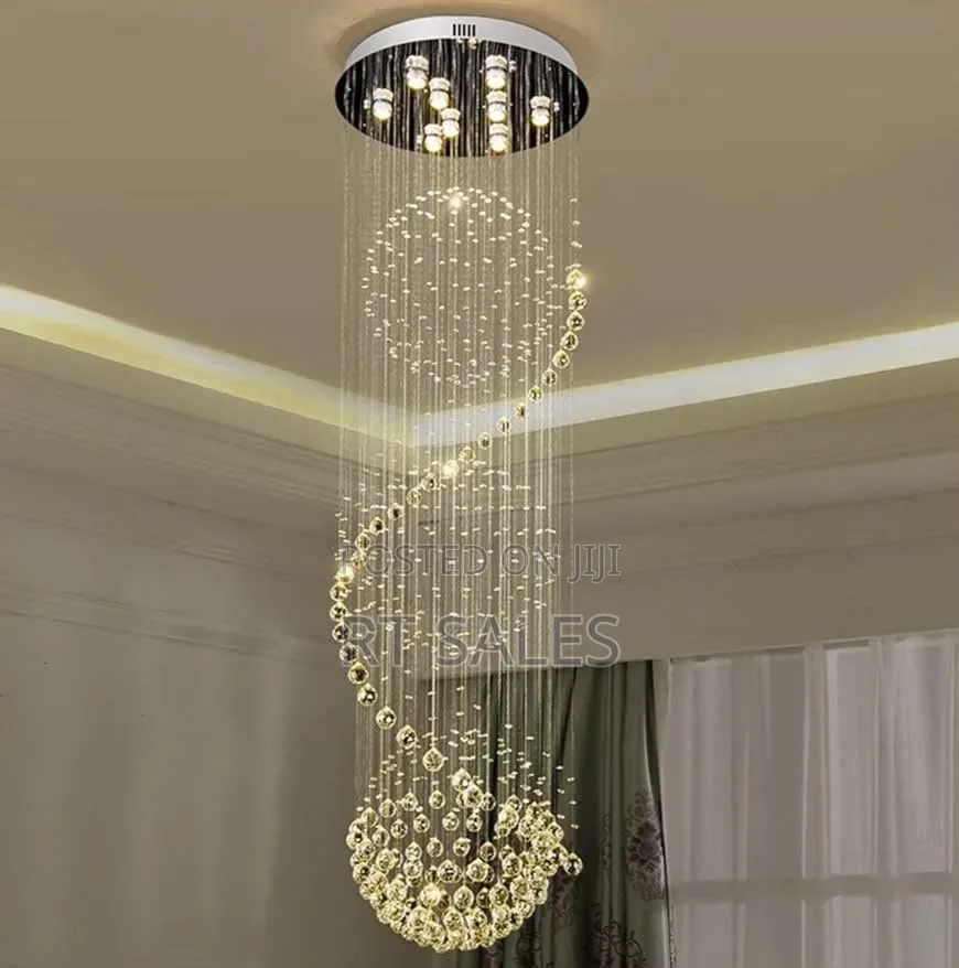 Long Chandelier Light.