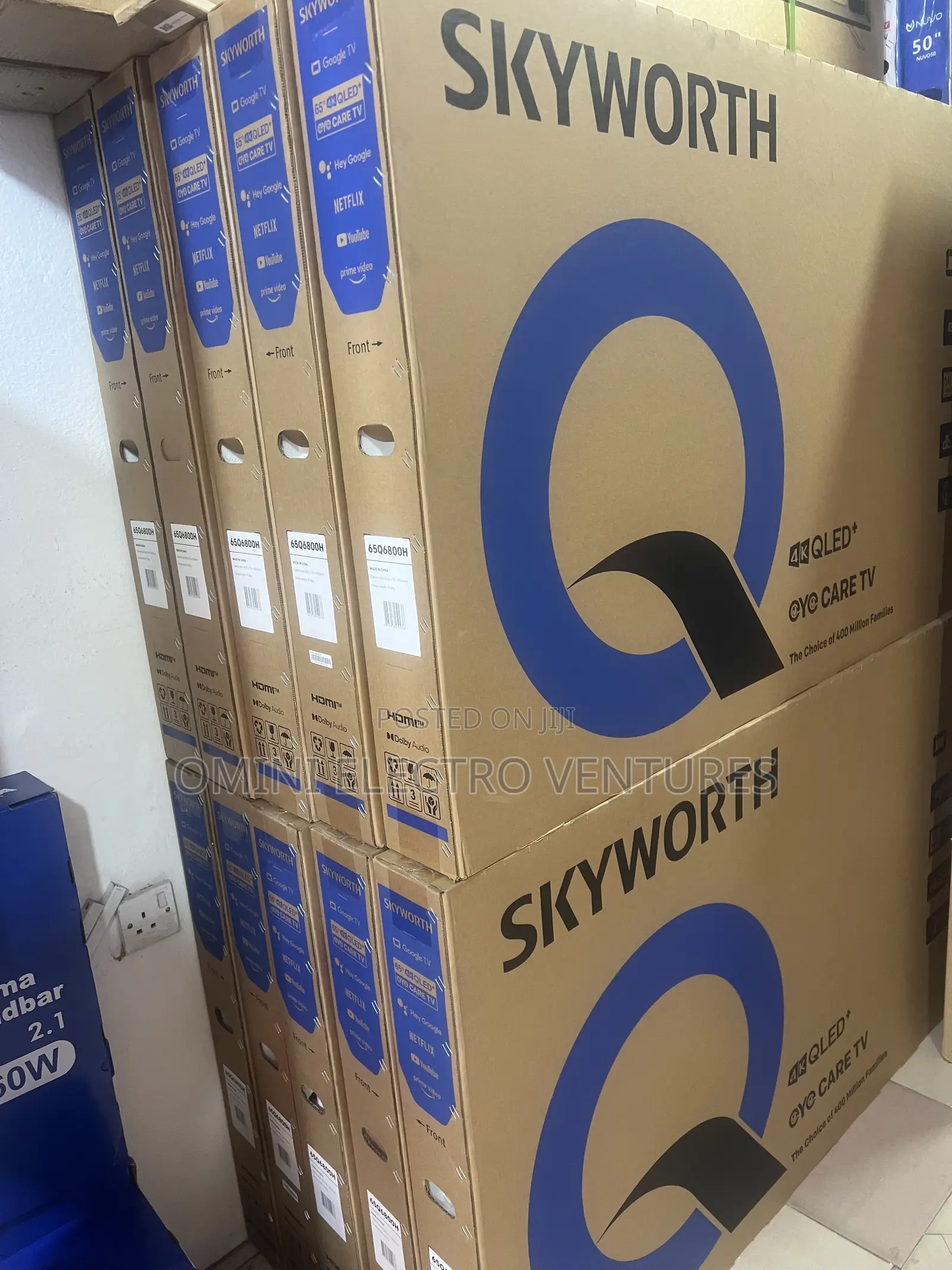 2026 All New Skyworth 65” Qled+ Smart Uhd Tv