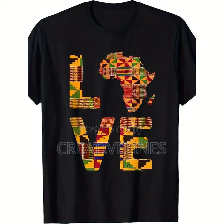 African Fabric Teeshirts