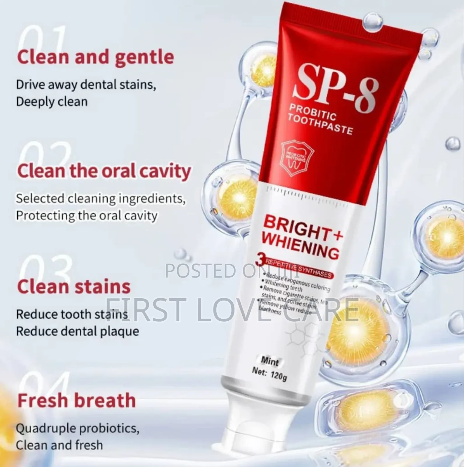 Sp 8 Probiotic Tooth Paste