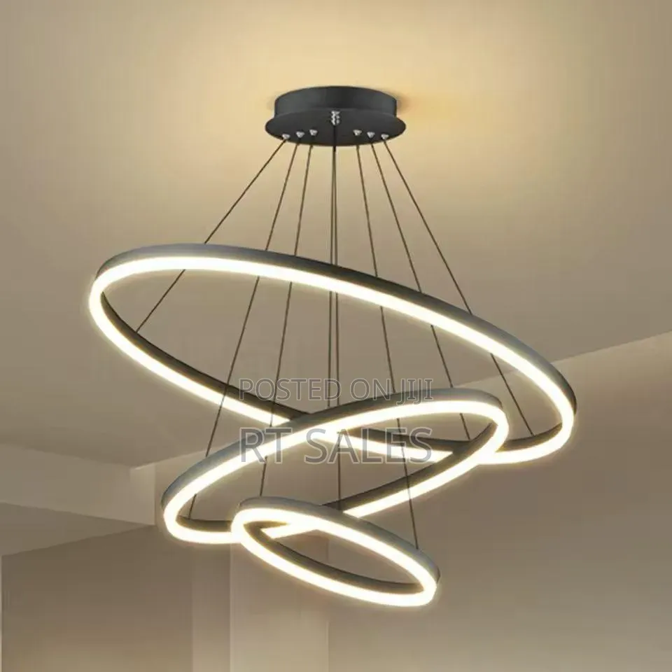 Black Body 3 Steps Chandelier Light.