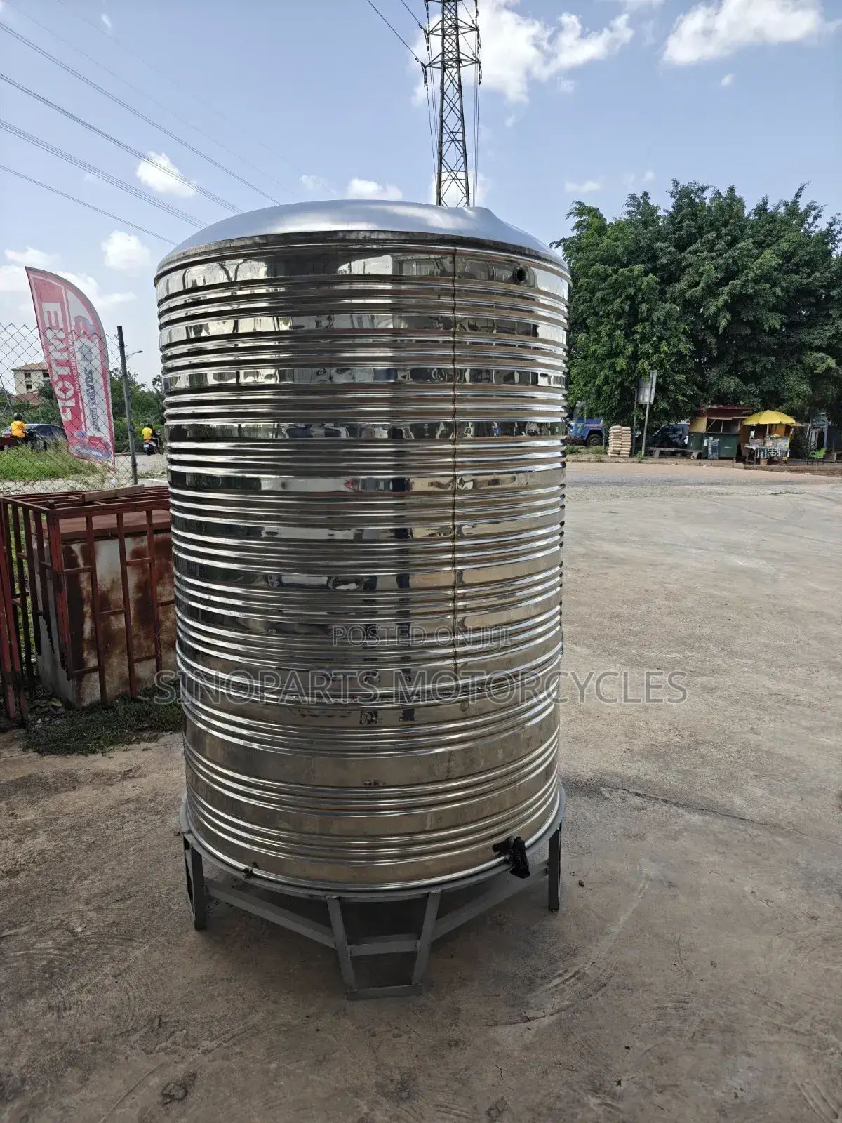 4000l 304 Stainless Steel Water Tank Rust Free Heavy Duty