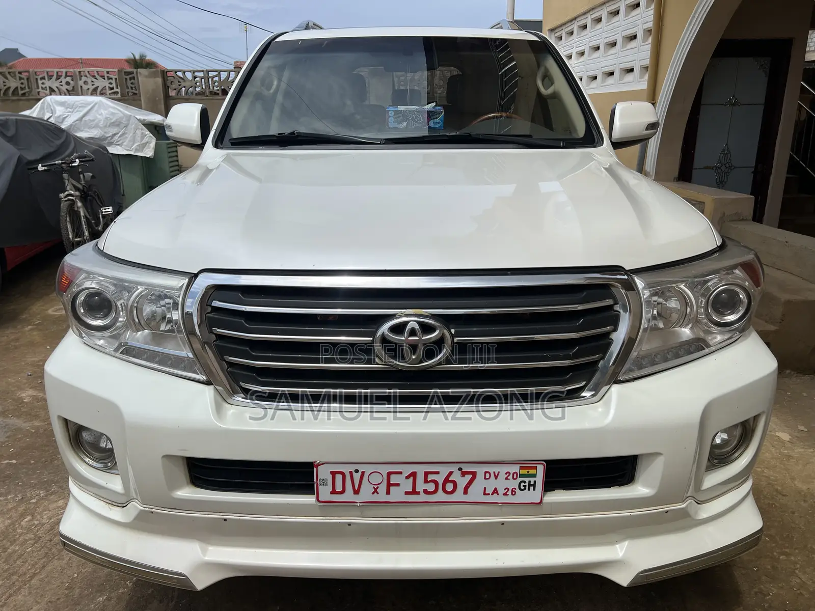 Toyota Land Cruiser 4.0 V6 GX 2014 White