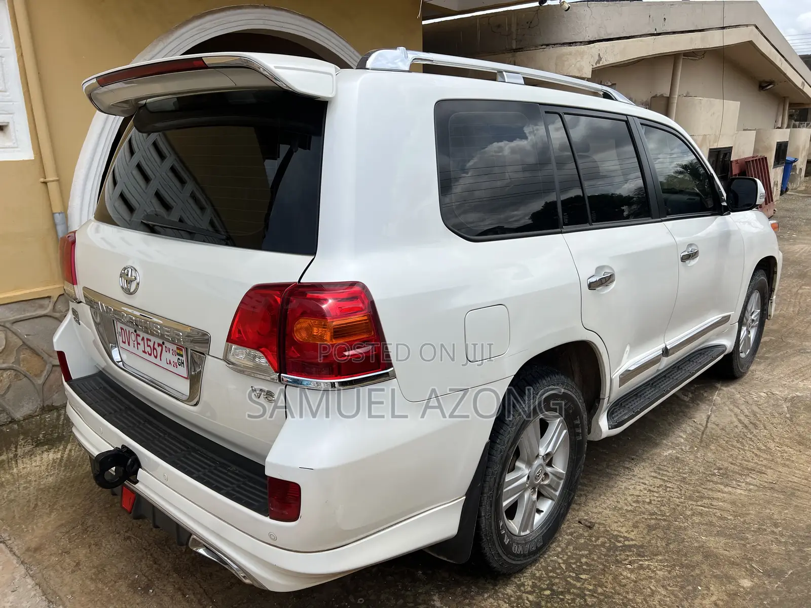 Toyota Land Cruiser 4.0 V6 GX 2014 White