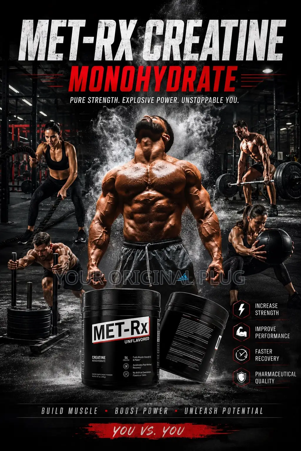 Met-rx Creatine Powder – Pure Power For Serious Results