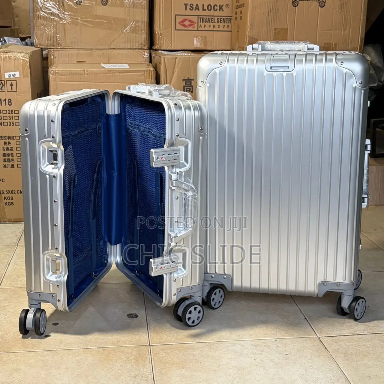 High Quality Aluminum Travel Set