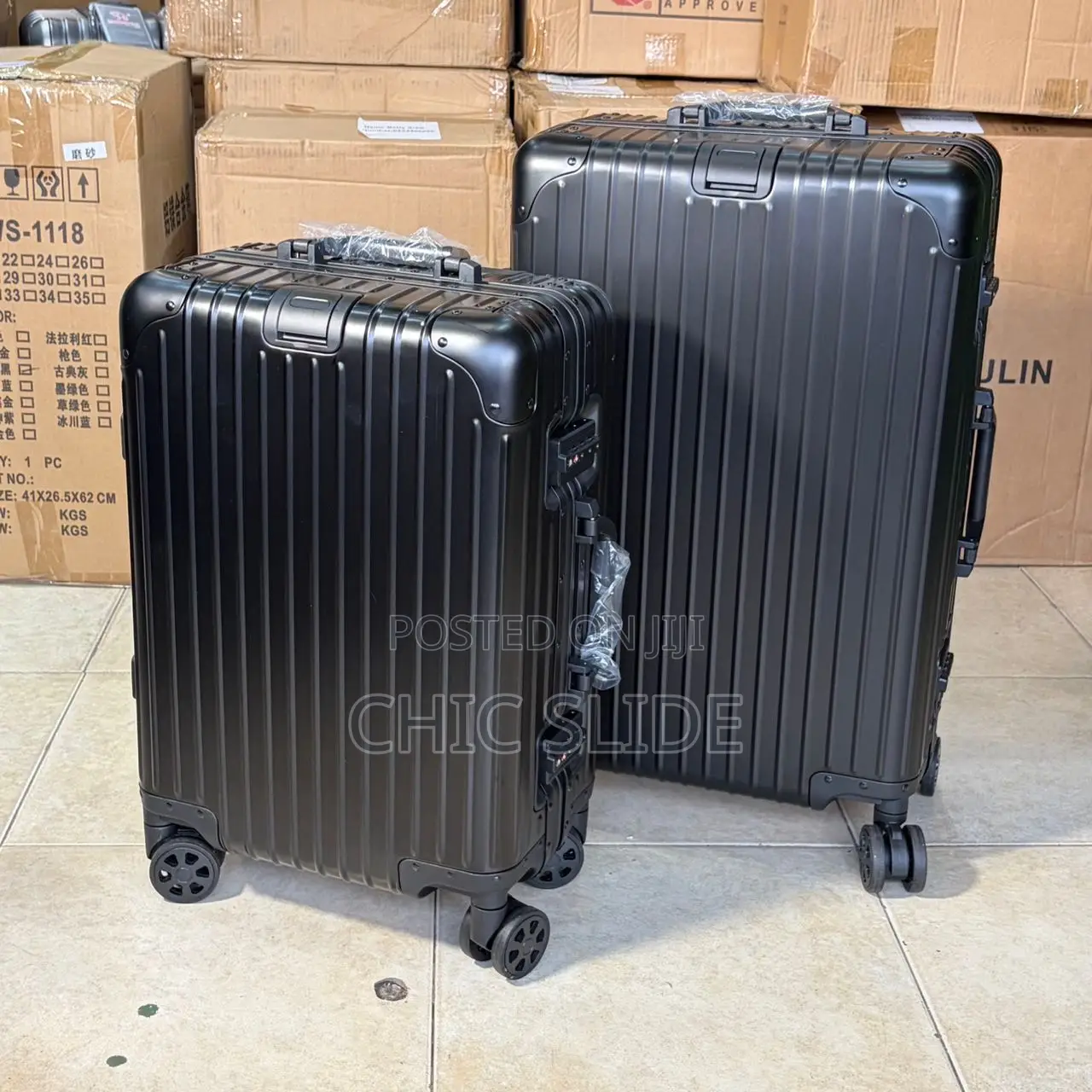 High Quality Aluminum Travel Set