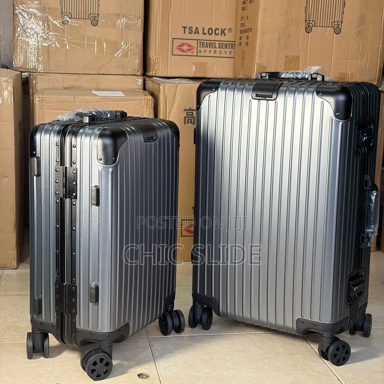 High Quality Aluminum Travel Set