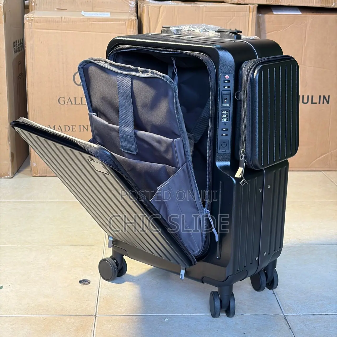 Smart Open on Luggage