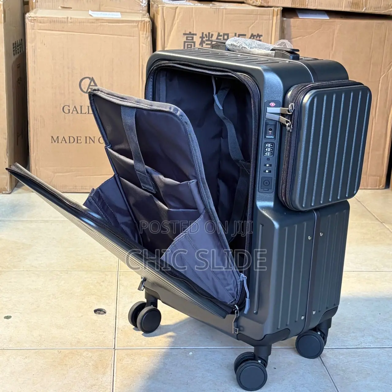 Smart Open on Luggage