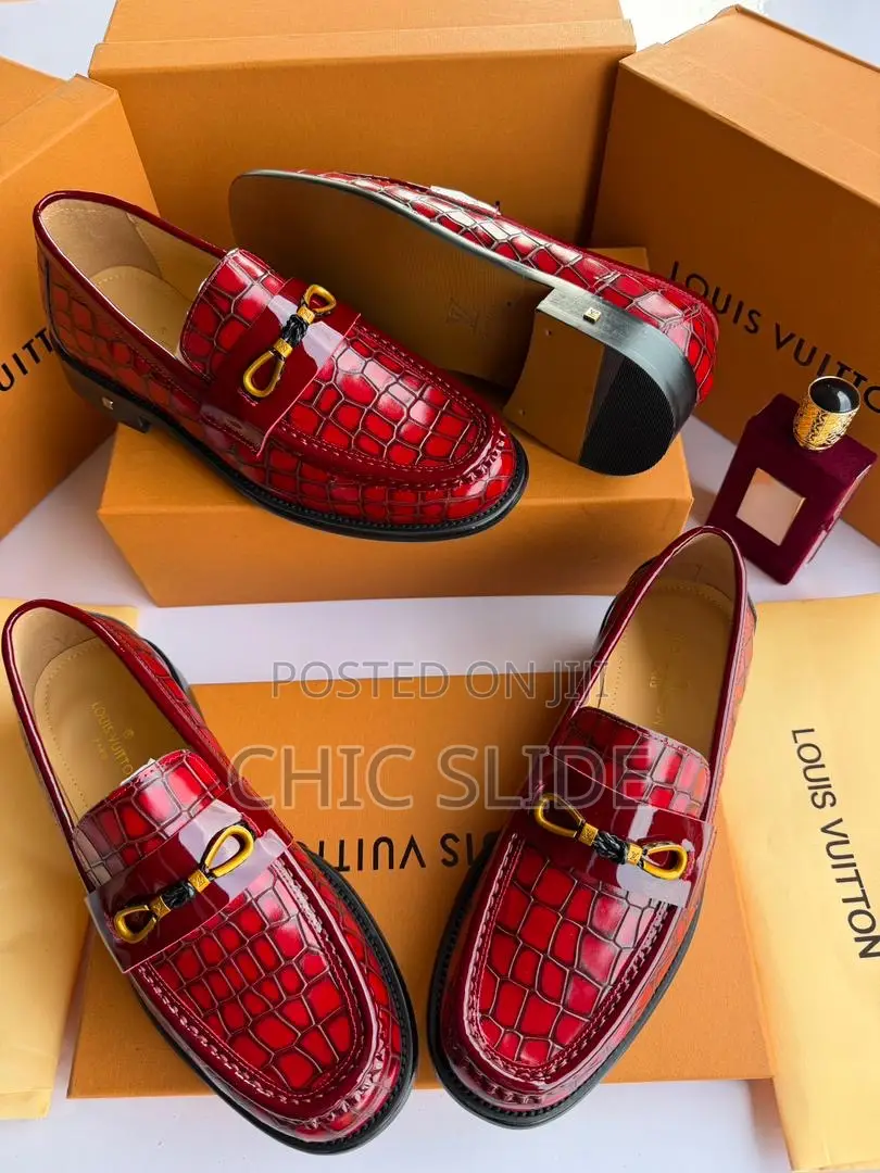 Red Patent Leather Loafer