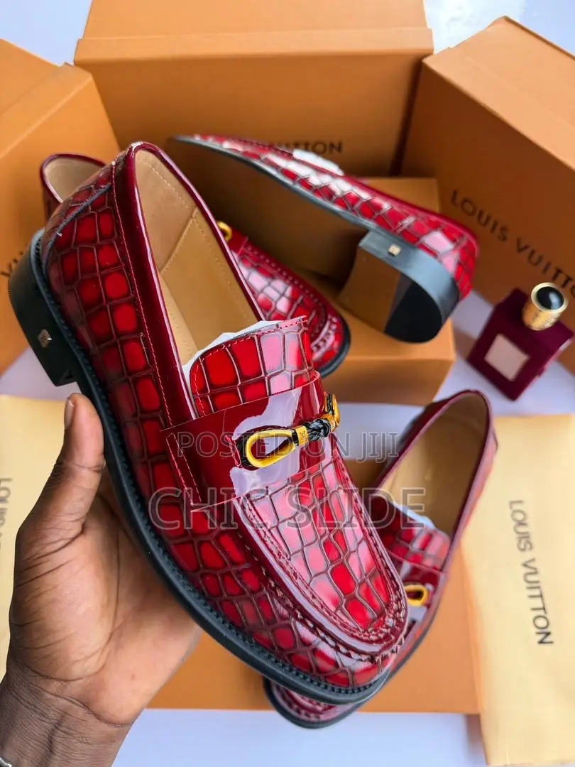 Red Patent Leather Loafer
