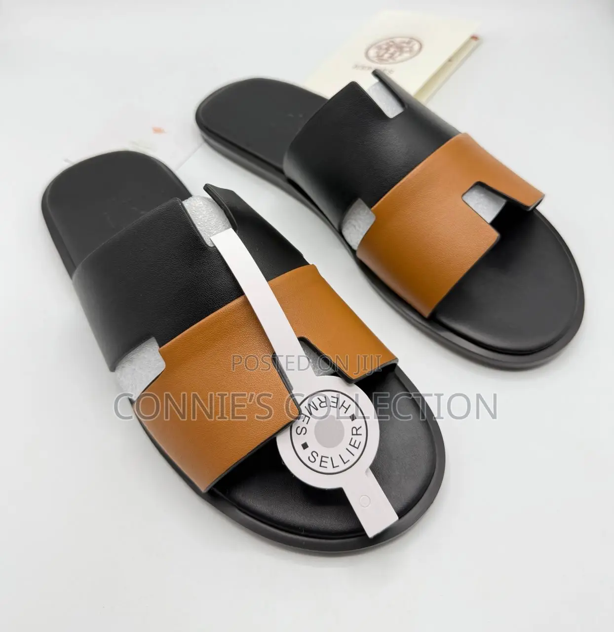 Executive Leather Slippers