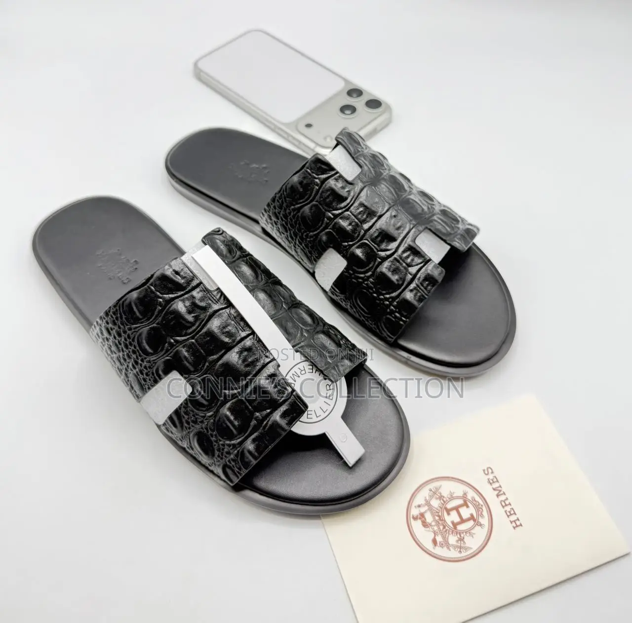 Executive Leather Slippers