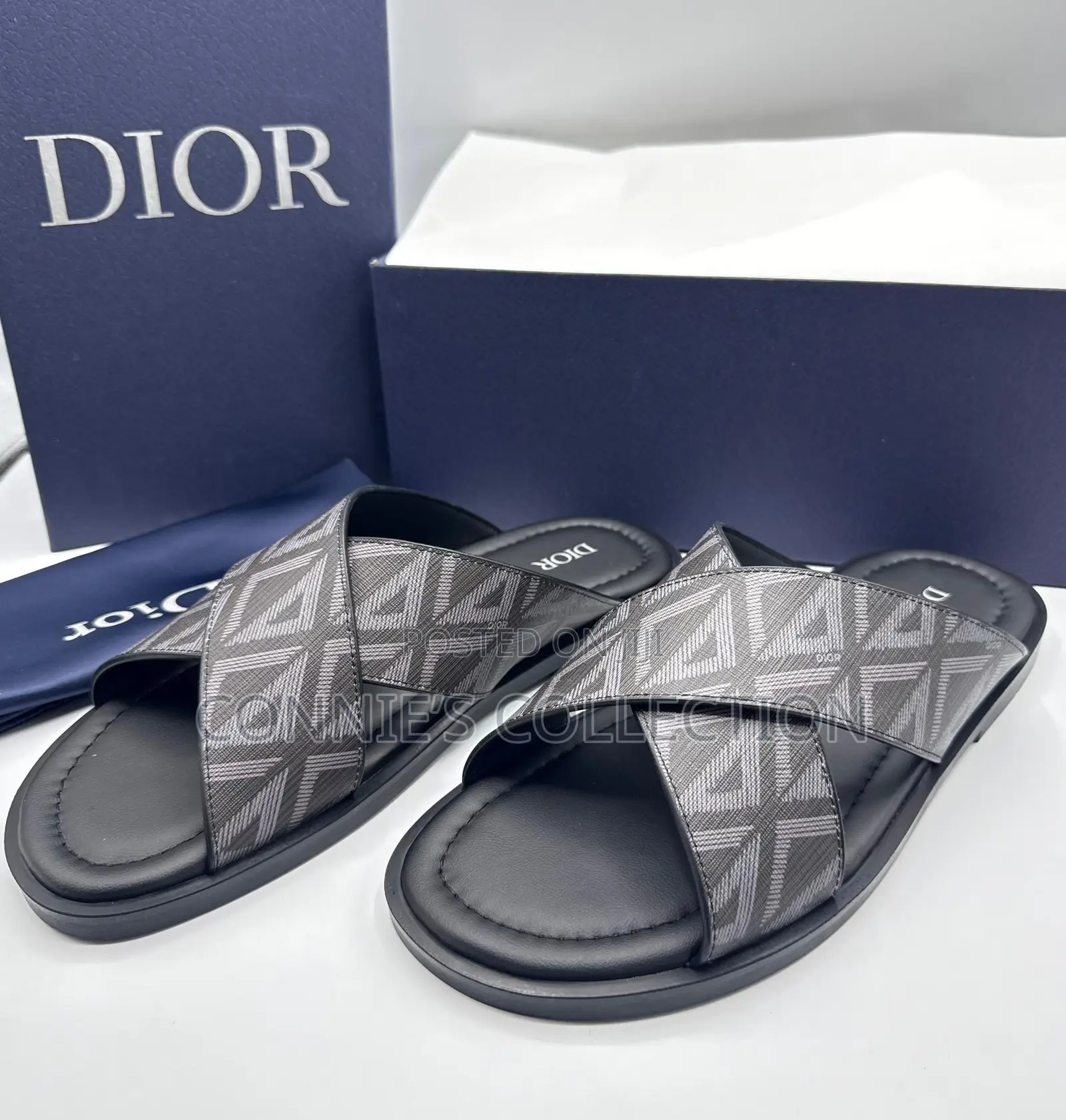 Executive Leather Slippers