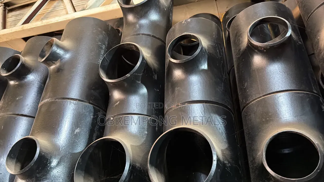 2" X 1" Steel Tee Sch40