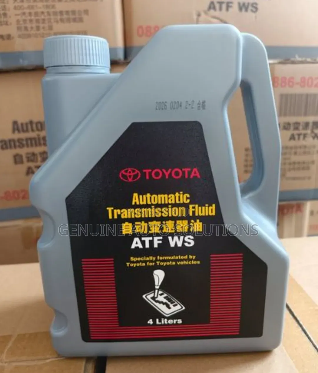 Original Toyota Atf Ws 4l