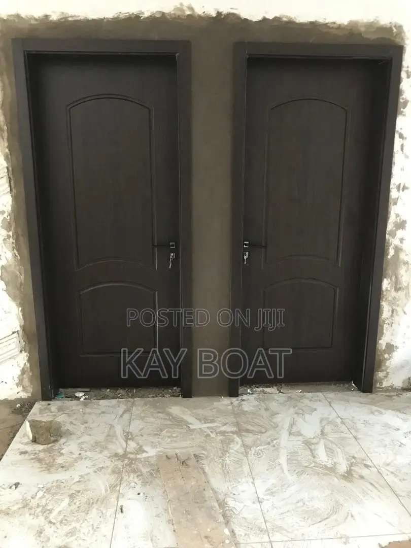2 Neatly Installed Interior Doors