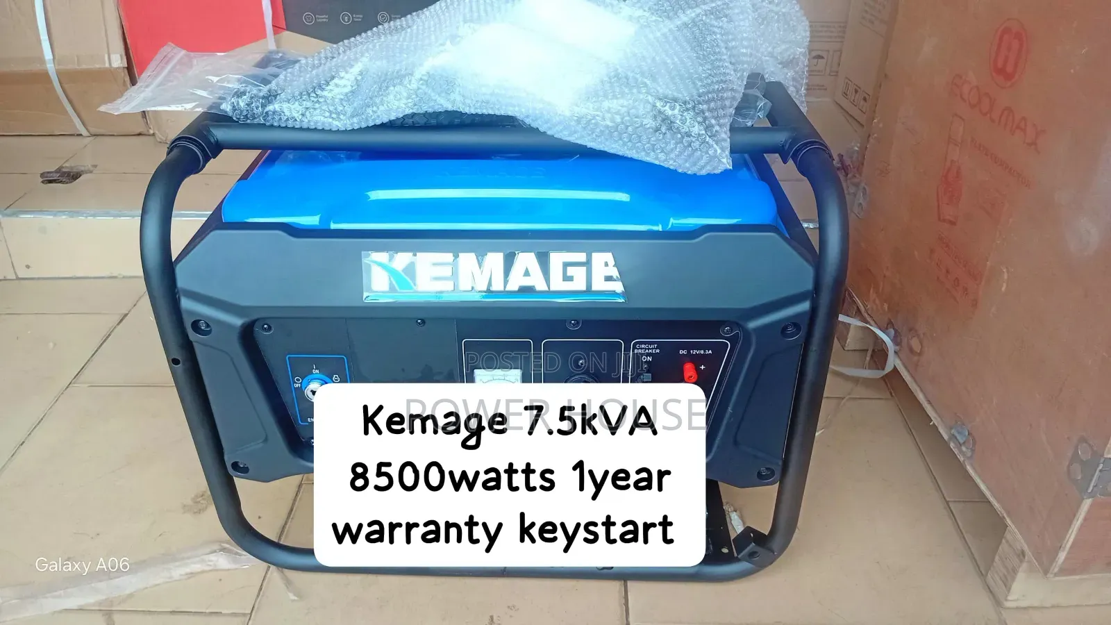 Power Your Home With the Reliable Kemage 7.5kva 8500w Petrol Generator