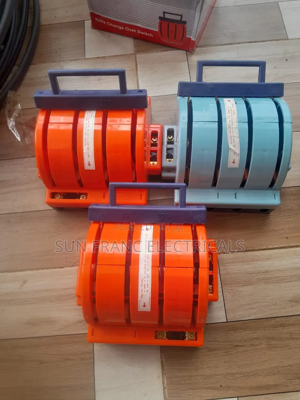 225a 4pole Knife Changeover Switch