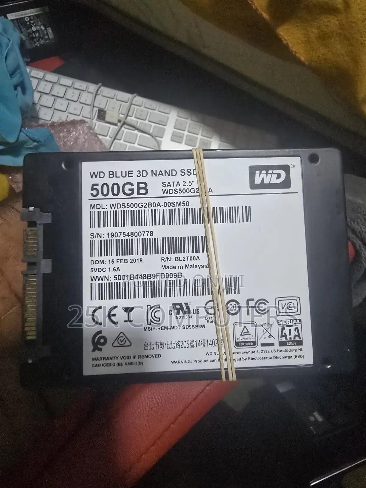 Wd 500gb SSD 3d Nand