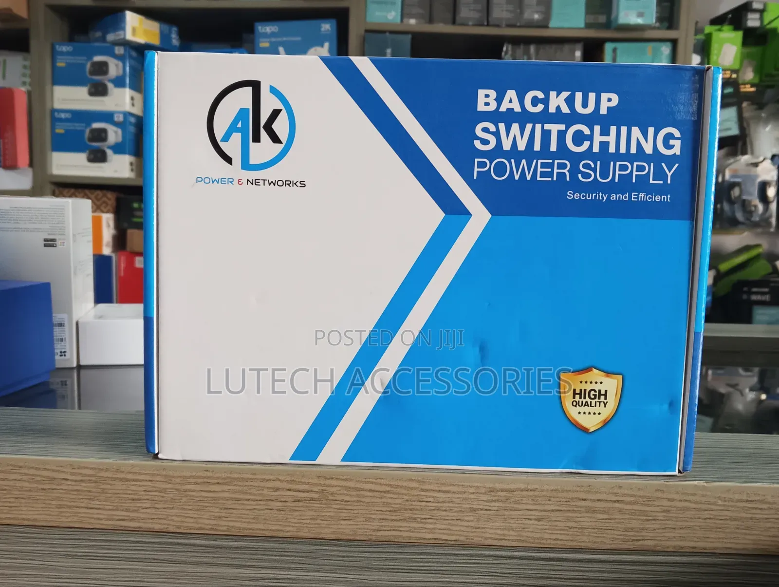 Ak 8port Backup Switch With Power Supply