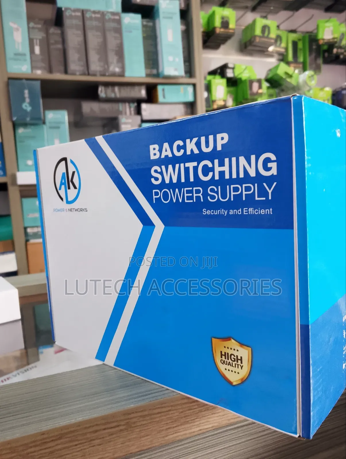 Ak 8port Backup Switch With Power Supply