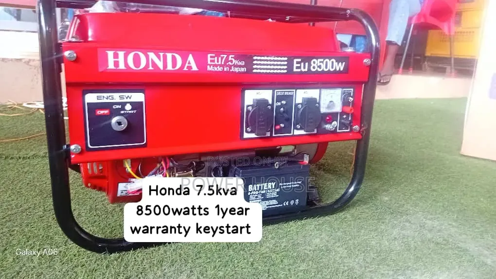 Honda 7.5kva 8500w – Your Dependable Power Solution