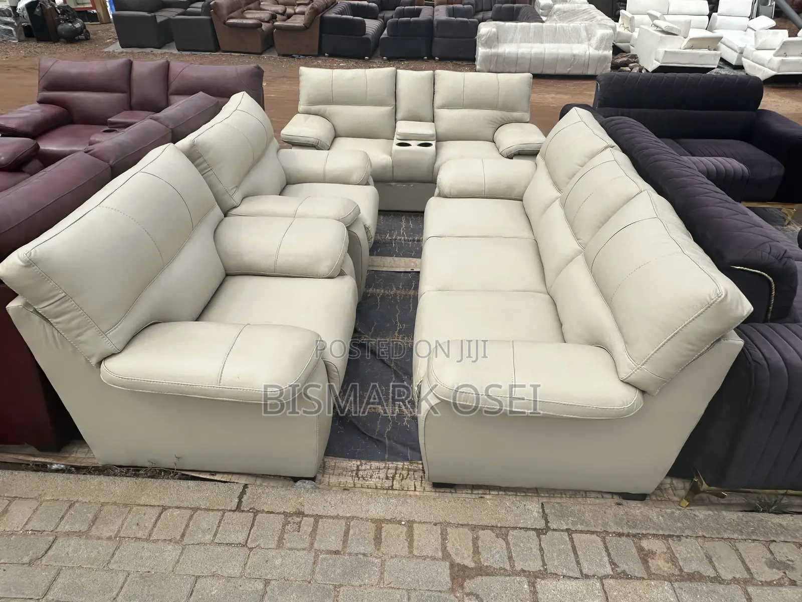A Complete Set of a Very Comfortable and Quality Sofa Set