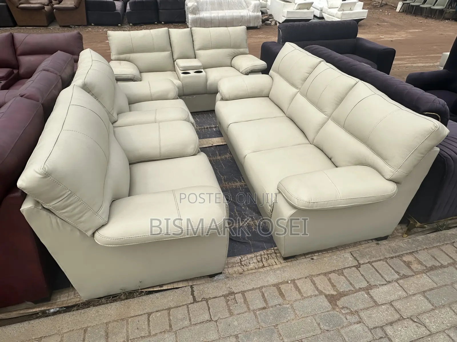 A Complete Set of a Very Comfortable and Quality Sofa Set