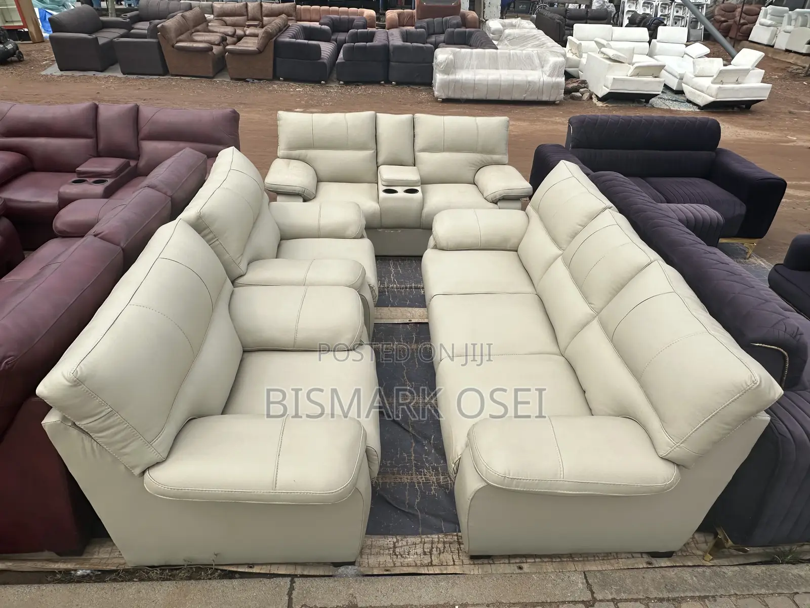 A Complete Set of a Very Comfortable and Quality Sofa Set