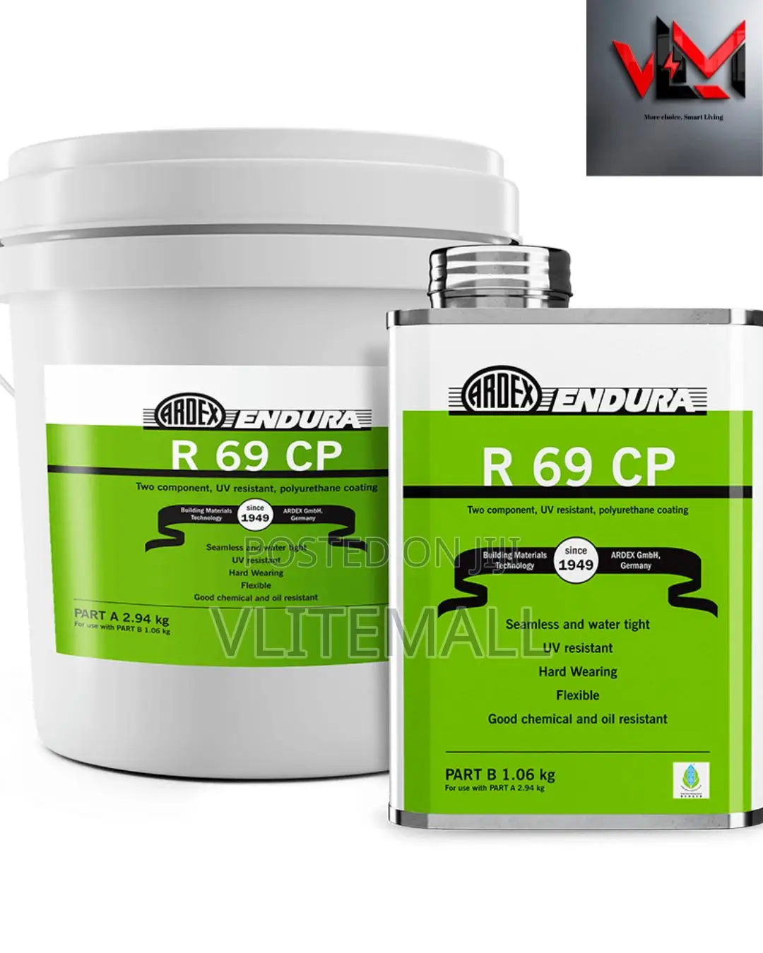 Ardex R 69 Cp (Clear) Polyurethane Uv Resistant Coating