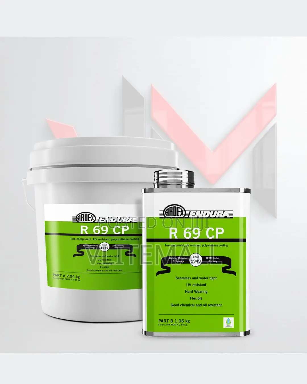 Ardex R 69 Cp (Clear) Polyurethane Uv Resistant Coating