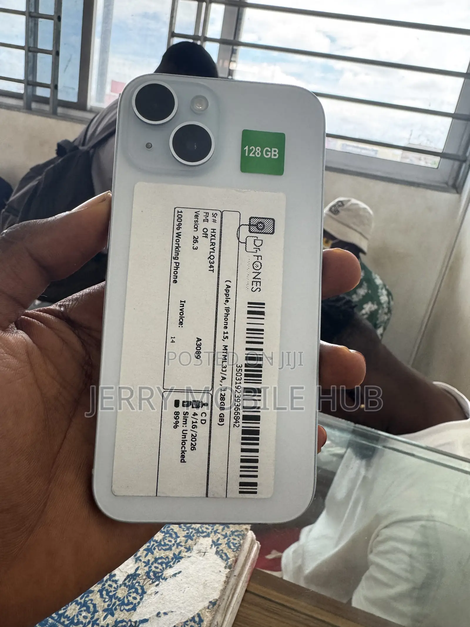Apple iPhone 15 128 GB White