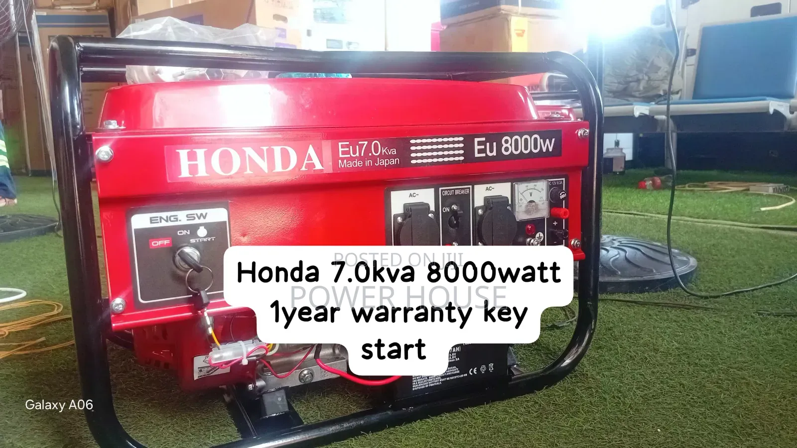 Honda 7.0kva Generator – High Performance, Quiet Operation
