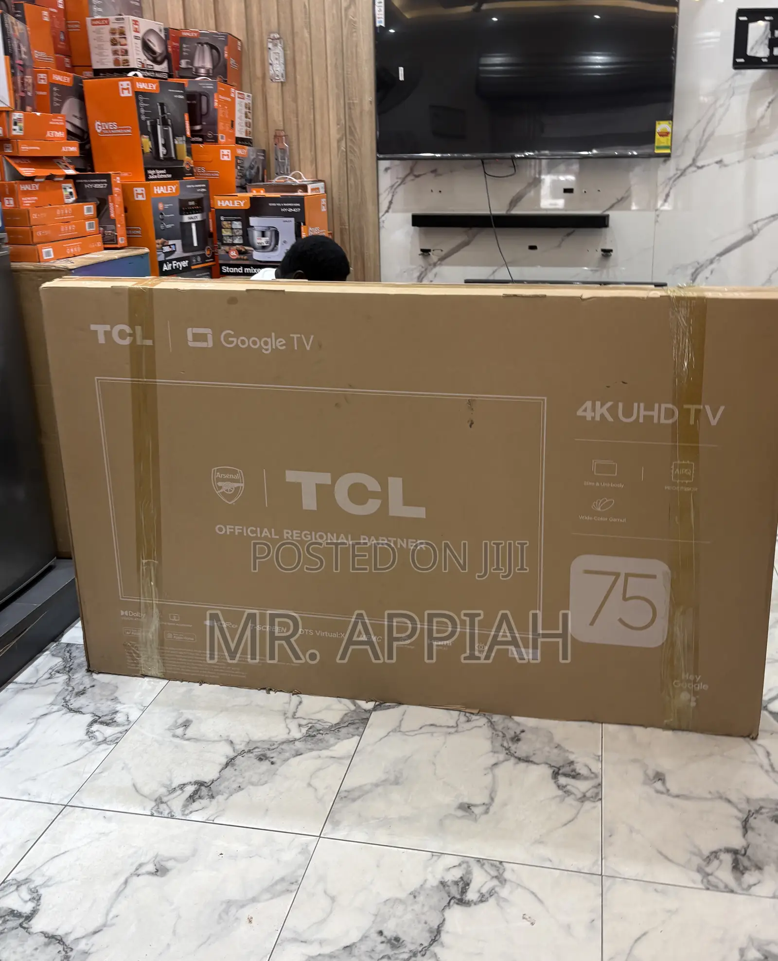 Order TCL 75 Inch HDR Frameless Google Television 