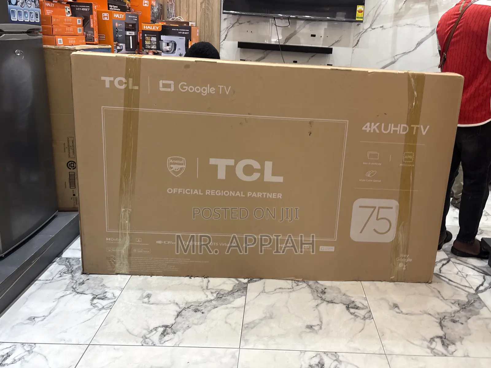 Order Affordable TCL 75” HDR Smart Frameless Google Television 