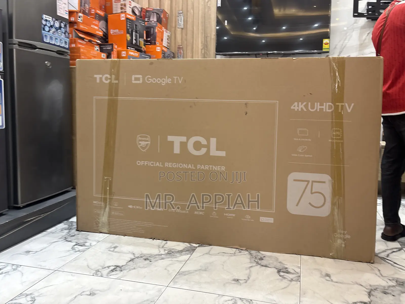 Check Out Affordable TCL 75” HDR Frameless Google Television 