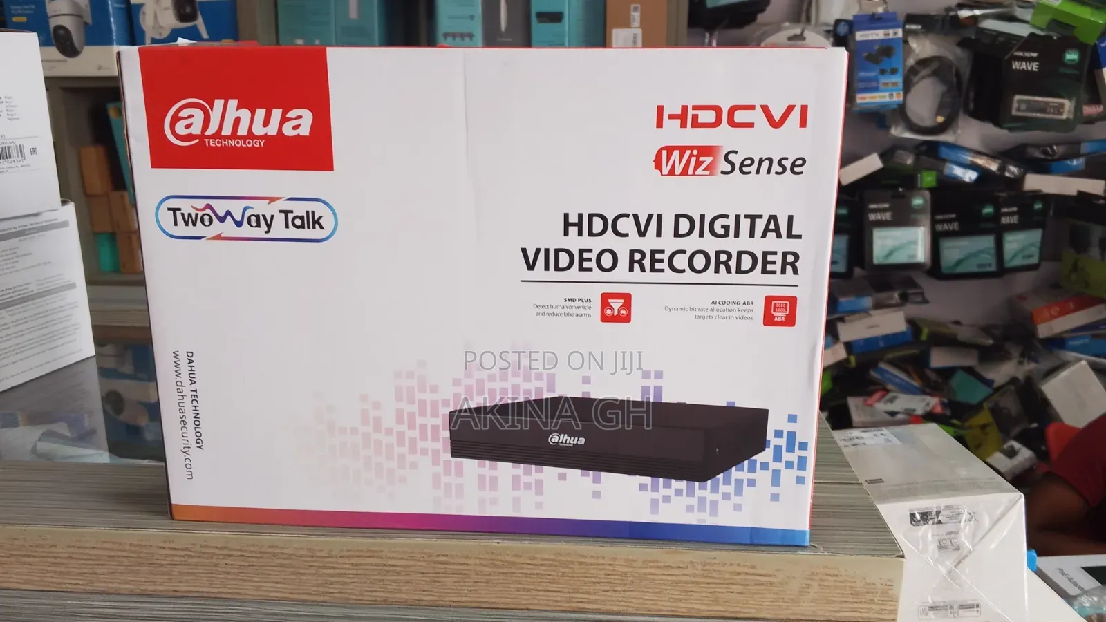 Dahua 8ch DVR Hdcvi Wizsense 1080p 2 Way Audio Dh-Xvr1b08-I/T