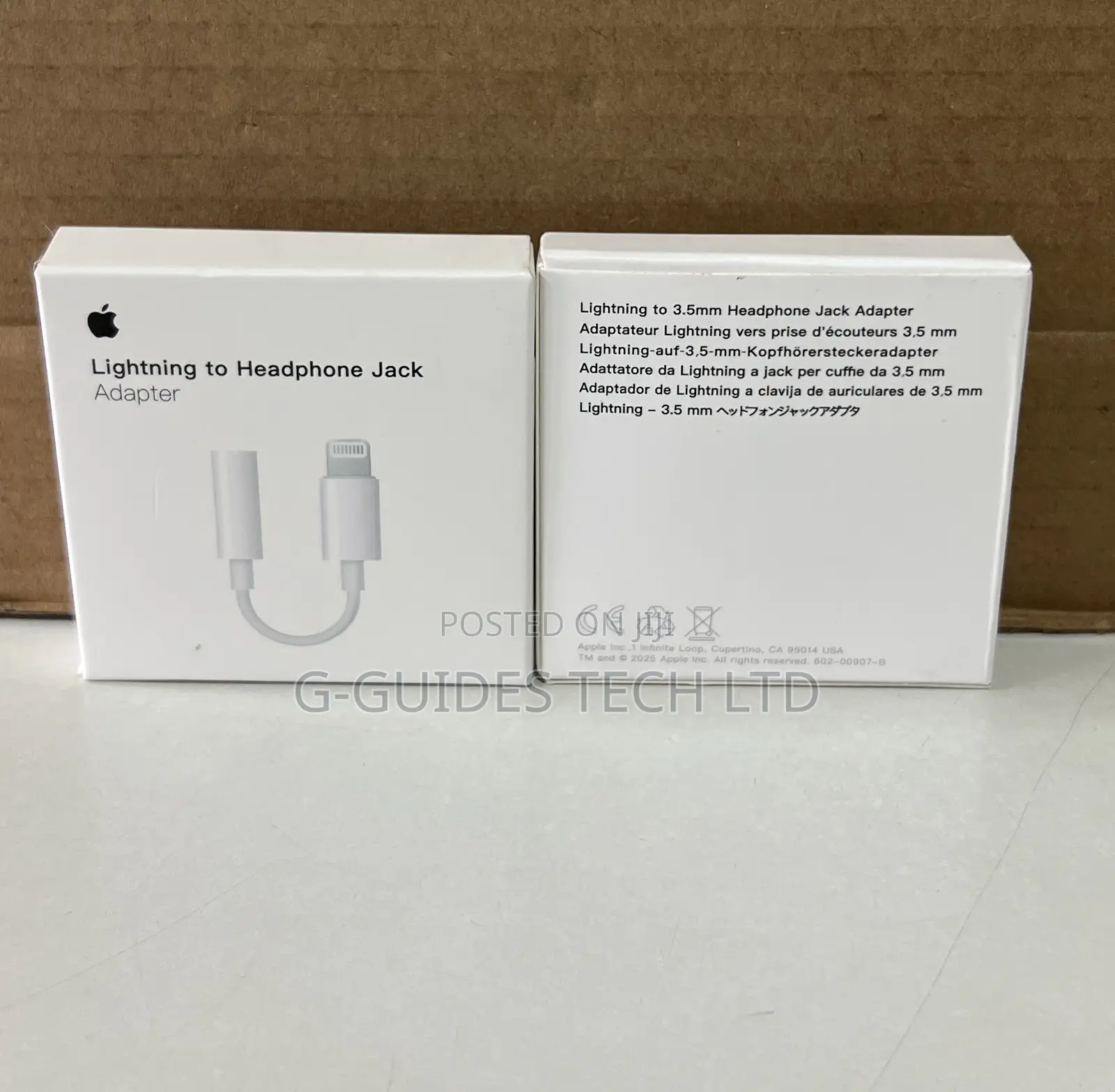 Lightning to Headphone Jack Adapter, iPhone to 3.5mm Headphone Adapter