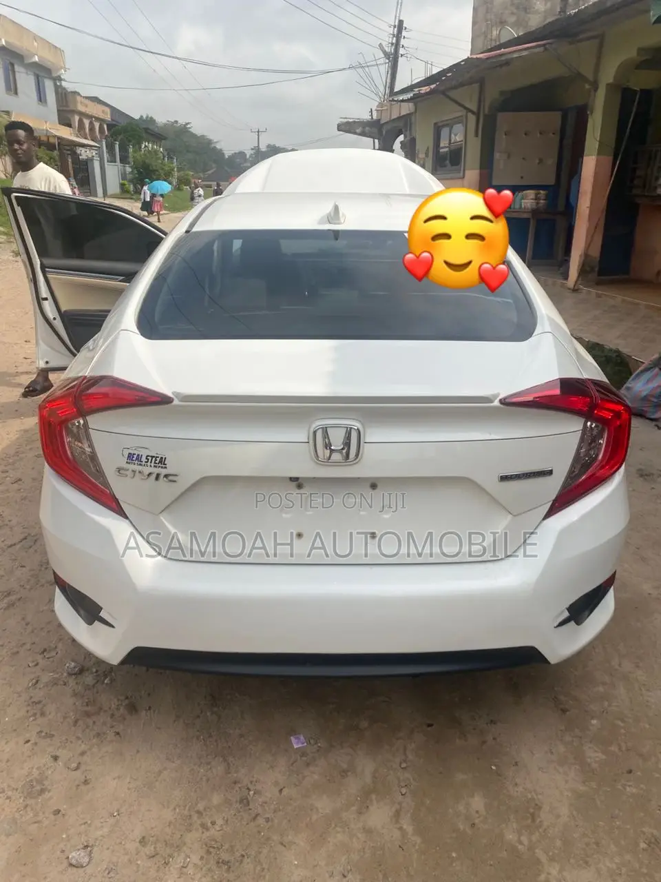 Honda Civic Touring 4dr Sedan (1.5L 4cyl) 2017 White