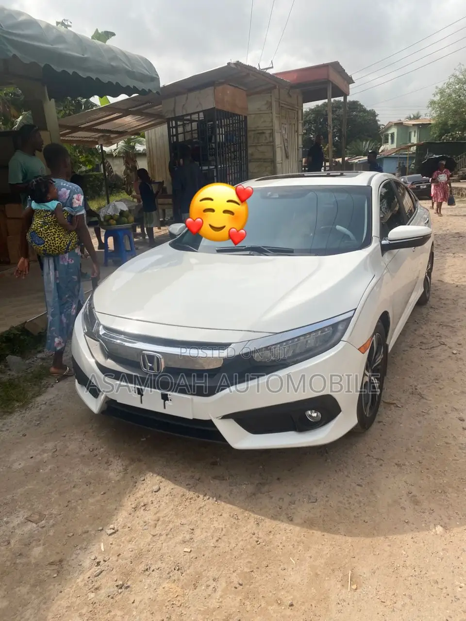 Honda Civic Touring 4dr Sedan (1.5L 4cyl) 2017 White