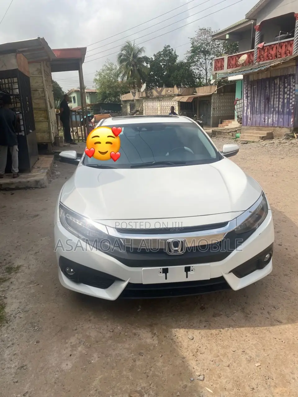 Honda Civic Touring 4dr Sedan (1.5L 4cyl) 2017 White