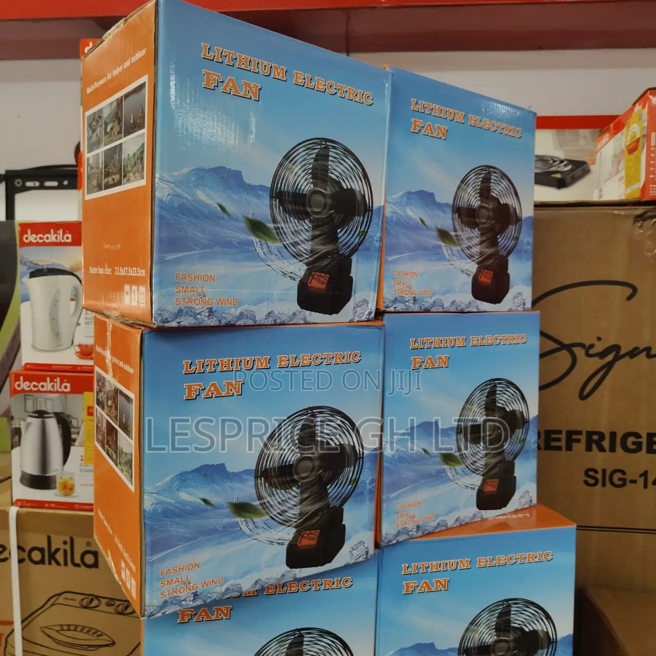 Long Lasting Original Mini Rechargeable Fan