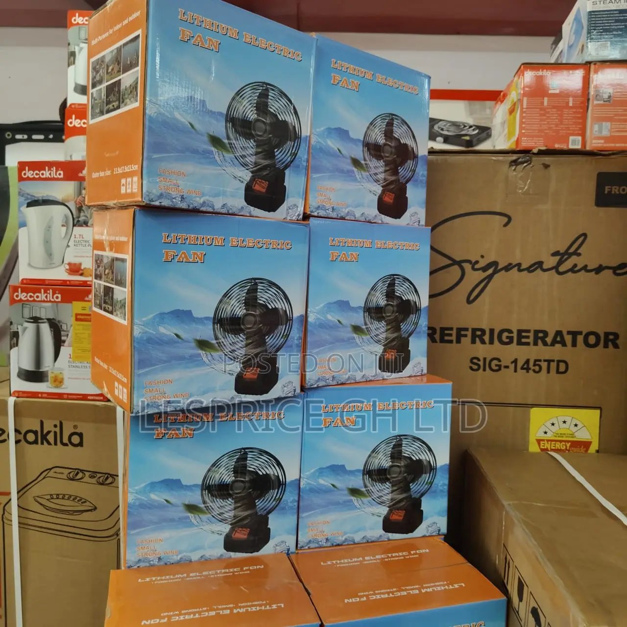 Monster Performance Mini Rechargeable Outdoor Fan
